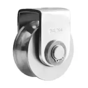 Wheel Pulley U-Shaped Bracket Roller Pulley Block Wide Application