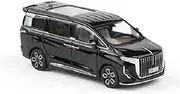 1:64 Hong-qi HQ9 T6-18 Black Alloy Simulation Model Car