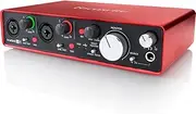 Focusrite Scarlett 2i4 (2nd Gen) USB Audio Interface with Pro Tools | First