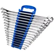 Max Torque 15-Piece Premium Combination Wrench Set, Complete SAE Inch Sizes