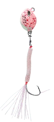 Vexed Bottom Worm Long Shank 15g Mutsu Fishing Jig Lure #Pilly Glow