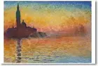 Claude Monet - San Giorgio Maggiore at Dusk - NEW French Fine Art Print POSTER