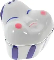 GREENADSCAPE Ceramic Sauce Plate Mini Dipping Bowl for Mustard Soy Sauce Japanese Condiment Bowl Hand-Painted Easy to Carry
