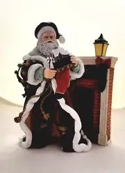 Thomas Kinkade A Stocking from St Nicholas Christmas Figure Hamilton collection