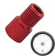 Locking Tire Inflator Nozzle Adapter - Durable Air Chuck, Quick Connect Design | Secure Tire Inflator Adapter Heavy-Duty Locking Mechanism, Bike Tool Caps Inner Tube Nozzle Conversion Tool for Bikes