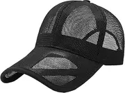 [aoozleny] Men Women Summer Mesh Baseball Cap Adjustable Breathable Caps Casual Quick Dry Cool Hats