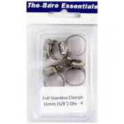 Bare Essential Hose Clamp 5/8" 3/4" 1" 1 1/4" 1 1/ 2" 1 3/4" 2"_2 1/4" 2 3/4"