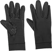 [Ipetboom] Compression Gloves for Sports Non Slip Full Finger Gloves Durable Copper Spandex Material Comfortable Breathable for Cycling Active Use