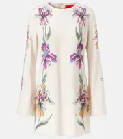 [La DoubleJ] La DoubleJ Supremes Swing floral jersey minidress UK 10 multicoloured