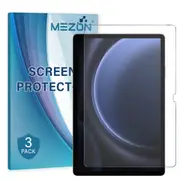 [3 Pack] Samsung Galaxy Tab S9 FE+ (12.4") Anti-Glare Matte Film Screen Protector by MEZON (SM-X610, X616, Matte)