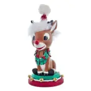 Kurt Adler - Rudolph The Red Nose Reindeer Christmas Nutcracker 12" New RU6201L