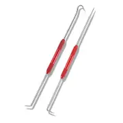 2PCS CarbonSteel Hook Tool and Pick Set,Double End Pick and Hook Set Auxiliary