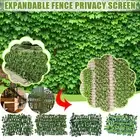 Expanding Fence Retractable Fence Screen With Plant Expandable Fence Privacy