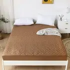 Quilted Fitted Sheet Waterproof Mattress Protector Pad Ultra Soft Elastic Fit...