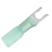 PACER 16-14 #8 HEAT SHRINK SPADE TERMINAL 25 PC
