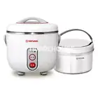 NEW TATUNG TAC-03DW-NW 3-CUP Indirect Heat Rice Cooker Steamer WHITE (AC110V)