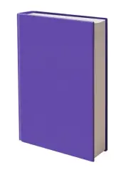 [5-Pack] Jumbo 9x11 Hardcover Textbook Stretchable Fabric Book Covers PURPLE