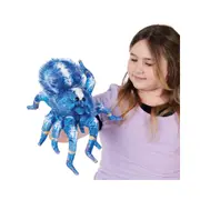 Folkmanis Blue Tarantula Hand Puppet Play 41cm Kids Animal Plush Toy 3y+