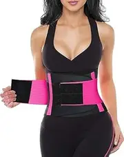 Waist Trimmer Belt Fat Burner Back Support Adjustable Abdominal Trainer Body Hourglass Shaper