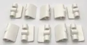 Lego 10 New White Technic Panels Curved 2 x 3 x 1 Studs Pieces