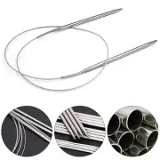 Stainless Steel Circular Knitting Needles - Premium Quality for Sweater Crafting