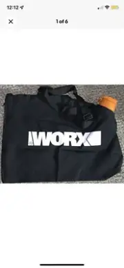 WORX 50026858 Trivac Leaf Collection Bag (WGBAG500) - New in Bag.