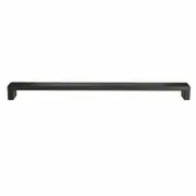 Taskmaster 320mm Matte Black Hollow Rectangle Handle