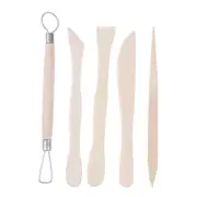 5pcs 6inch Sculpting Clay Sculpture Tools Set Wax Carving Shapers Clay Cr a_YURI