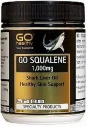 Go Healthy Squalene Shark Liver Oil Capsules ( 180 )