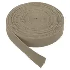 Cotton Twill Tape 3/4" 10 Yards Cotton Ribbon Bias Binding Tape Light Brown