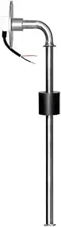0-190 Ohm Fuel Sending Unit 90° Elbow Fuel Water Level Sensor Stainless Steel Fuel Tank Sender, for Marine Boat Truck Car,15cm
