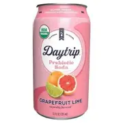 Organic Prebiotic Grapefruit Lime Soda 12 Oz (Case Of 1