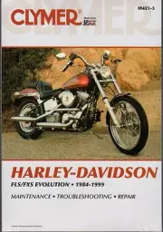1984-1999 CLYMER HARLEY-DAVIDSON FLS/FXS EVOLUTION SERVICE MANUAL M421-3