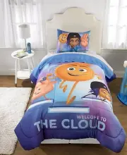 The Emoji Movie 2-Pc Comforter & Pillow Sham Set "The Cloud" Twin/Full