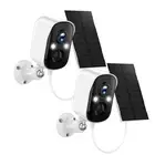 Solar Security Cameras Wireless Outdoor,2K Solar Camera Wireless for Home,Sol...