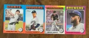 2024 Topps Heritage High Number Rookie LOT (4) Base + Refractor /225