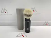 MÜHLE Travel Black Aluminum Silvertip Fibre Shaving Brush - Portable S