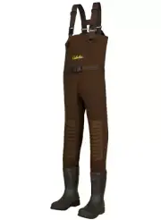 Cabela's Classic Series II Neoprene Felt Sole Boot Waders Men's size 6M - Brown