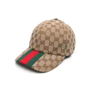 [Gucci] Gucci Original GG Baseball Hat L BROWN