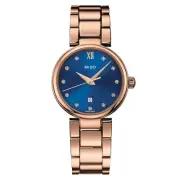 MIdo BARONCELLI (M0222103304600) Women's Rose Gold Strap Blue Dial Quartz Watch