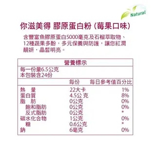 【Nutrimate 你滋美得】膠原蛋白粉(24包/盒)x6盒