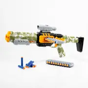 EVA Foam Shotgun Pack with Blaster and Bullets - Camo