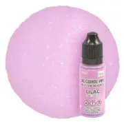 Couture Creations 1x Alcohol Ink - Glitter Accents - Lilac 12mL Resin Purple