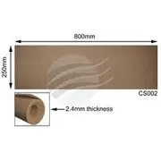 Aunger Rubberised Cork Sheet 800 X 250 X 2.4Mm - ACS002