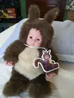 Anne Geddes Rare 14" Squirrel Baby NWT