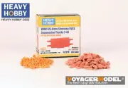 Heavy hobby PT-35048 WWII US Army Sherman VVSS Suspension Tracks T-48 1:35