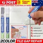 Tile Repair Pen Wall Gap Refill Grout Refresher Marker Bathroom Waterproof MEL-