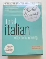 Total Italian Effortless Learning Michel Thomas Method Beginner to Intermediate