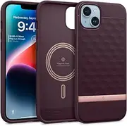 Caseology Parallax Mag Case for iPhone 14 Plus - Burgundy