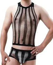 [Zadaos] Man Body Suits Fetish Wear Wrestling Singlet Sexy Underwear Fishnet Lingerie Sissy Porno Nightwear